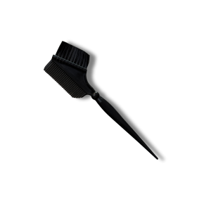 Pędzel z grzebieniem do farbowania włosów czarny
